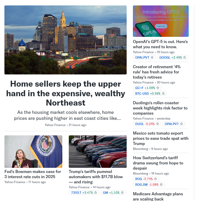 Yahoo Finance API Guide